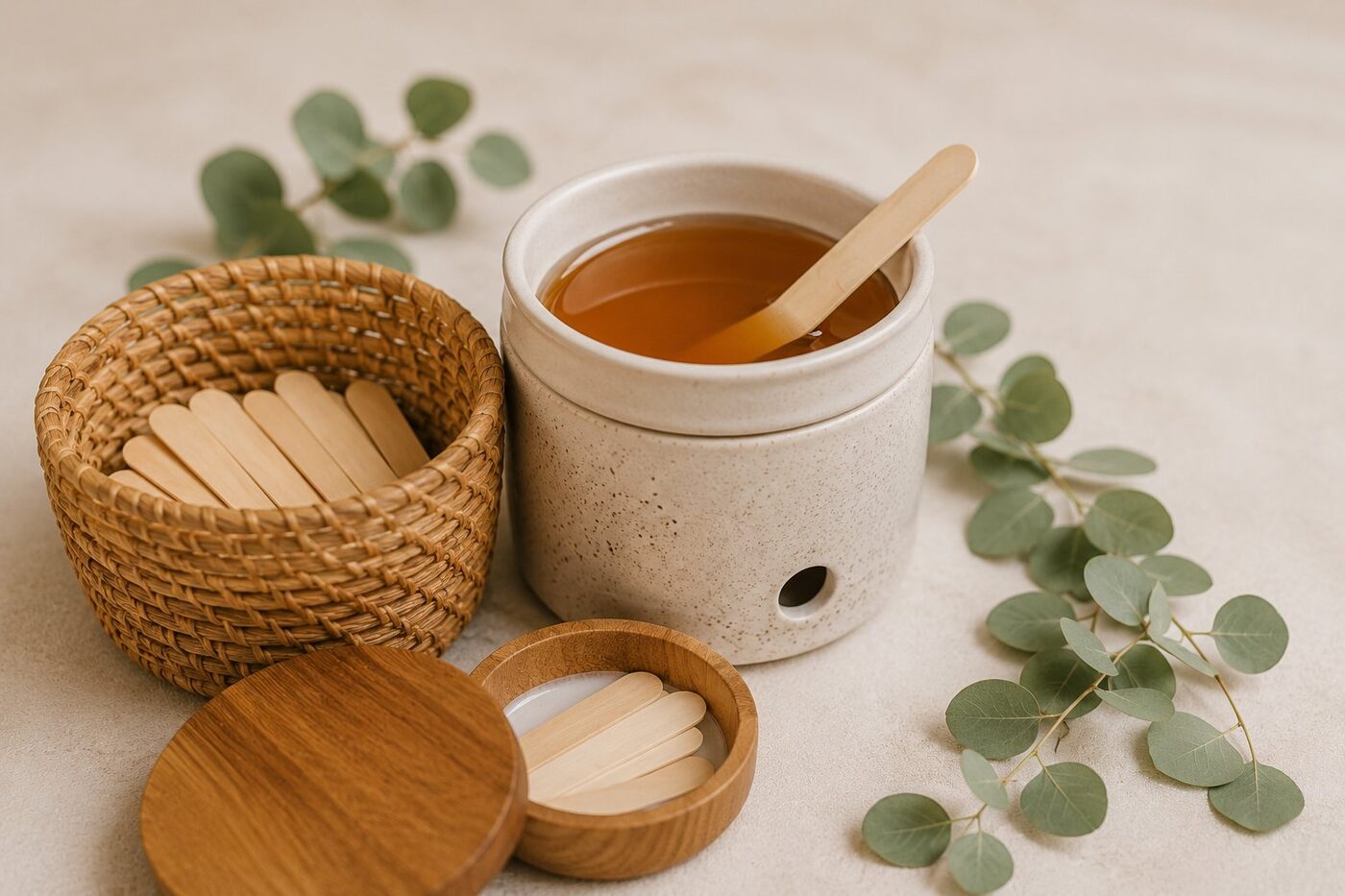 Waxing services at Lemon & Honey Day Spa in the City of Orange, California
