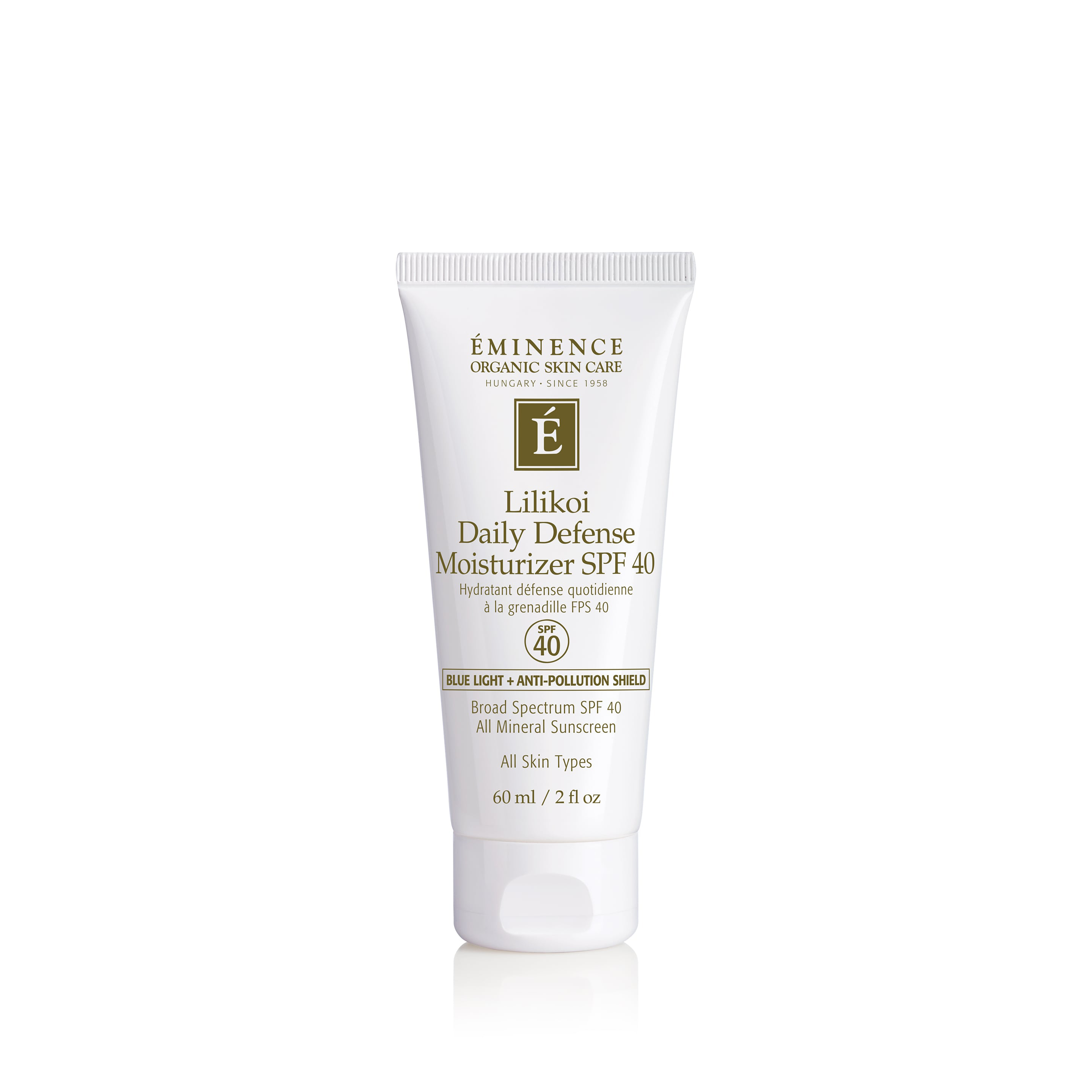 Lilikoi Daily Defense Moisturizer SPF 40 - Eminence