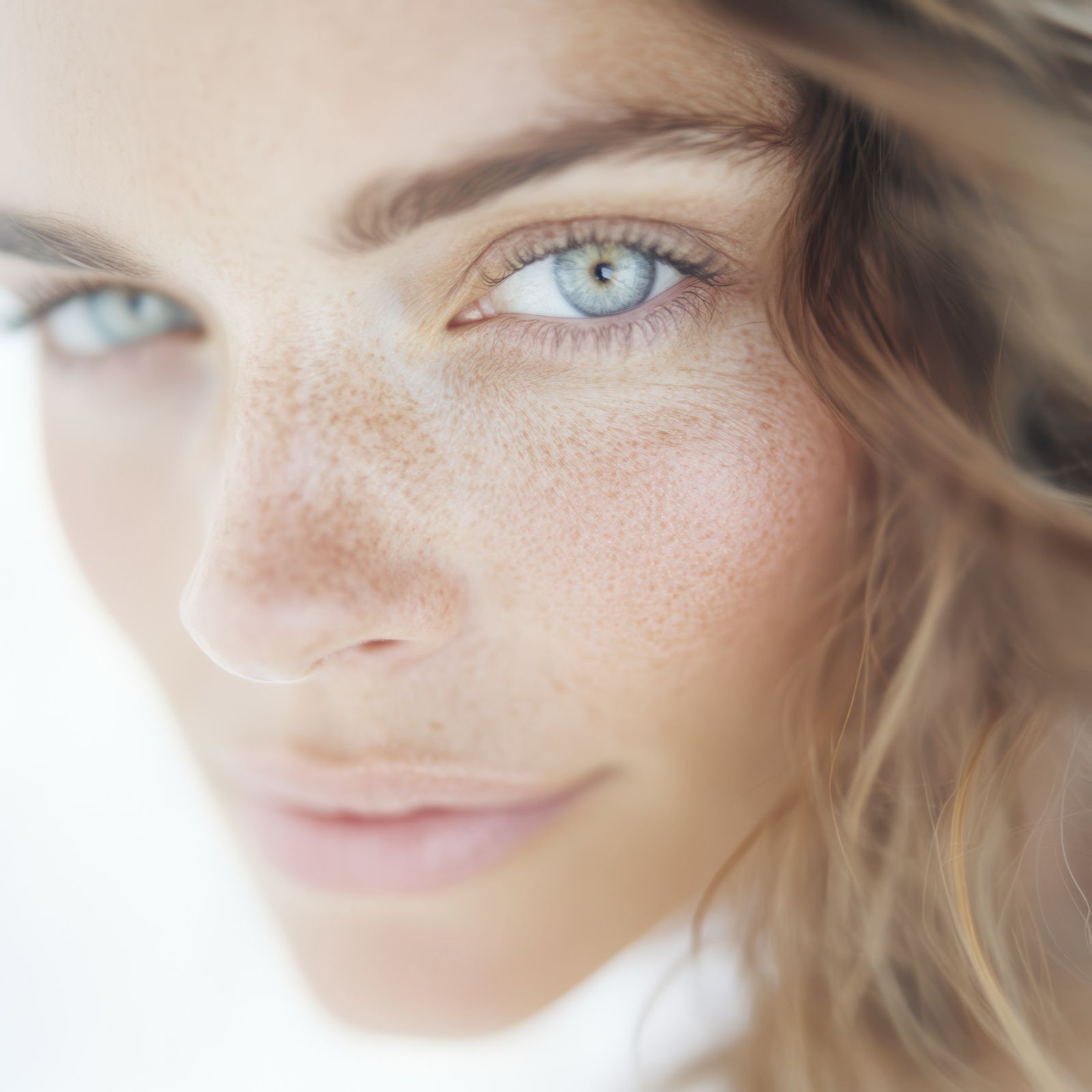 Soft, radiant skin close-up, brightening facials at Lemon & Honey Day Spa, City of Orange, CA