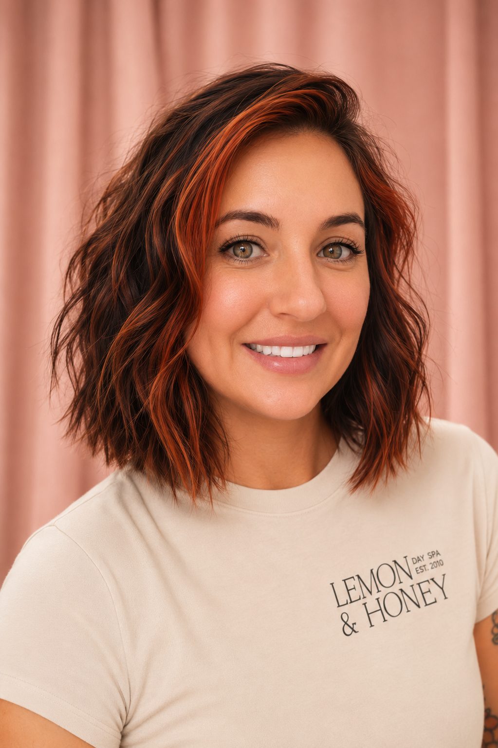Rebekah Zepfel, Founder and Head Trainer of Lemon & Honey Day Spa in the City of Orange, CA
