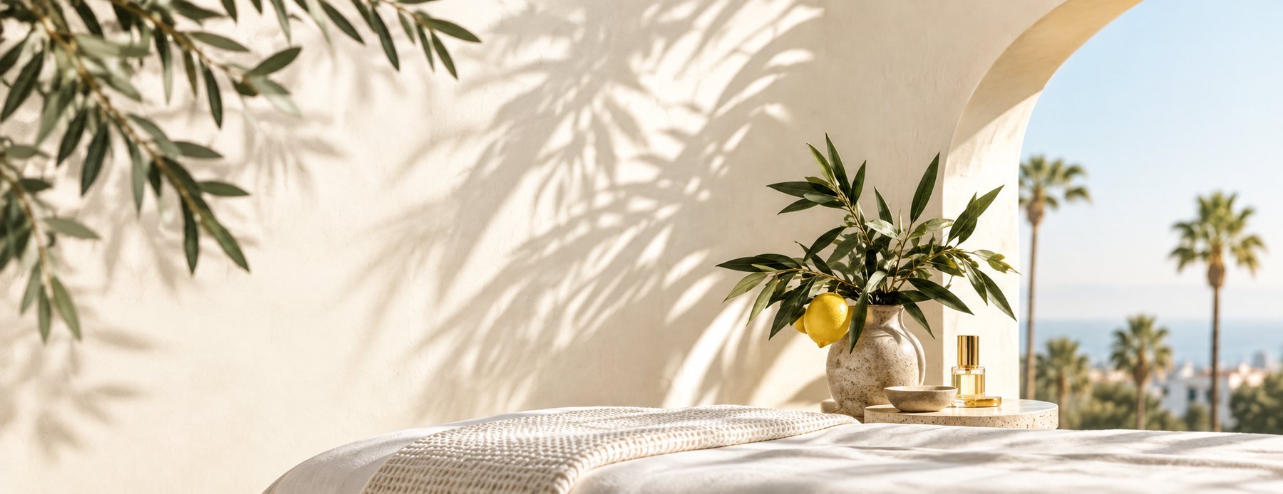 Treatment room at Lemon & Honey Day Spa in the City of Orange, CA