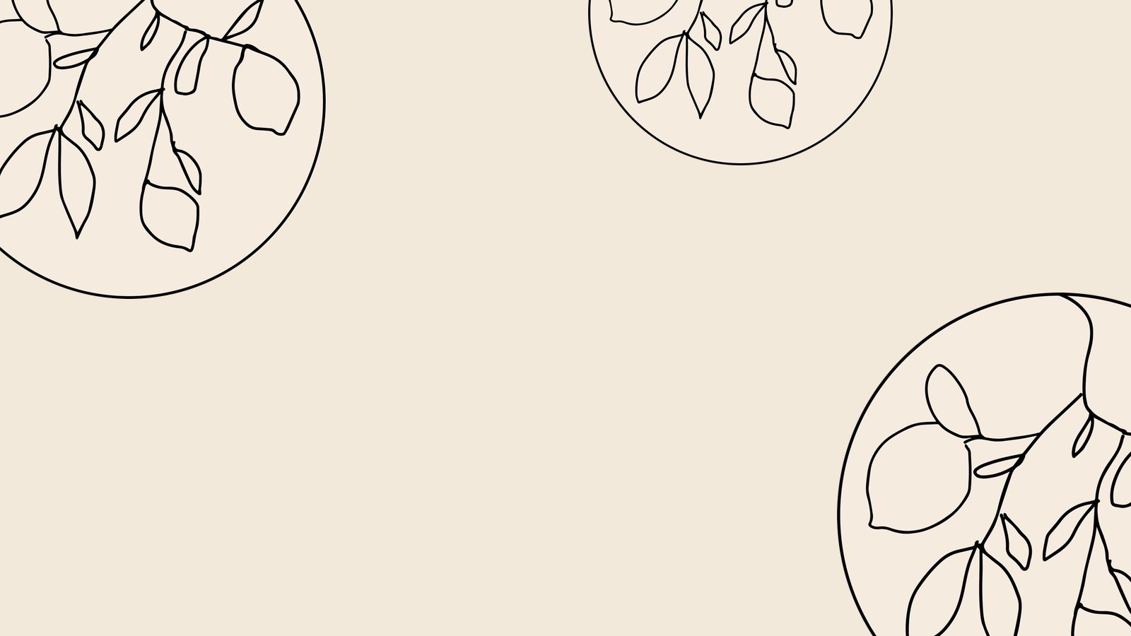 Lemon & Honey lemon botanical pattern for The Skin Edit, a January skin planning event in the City of Orange, CA