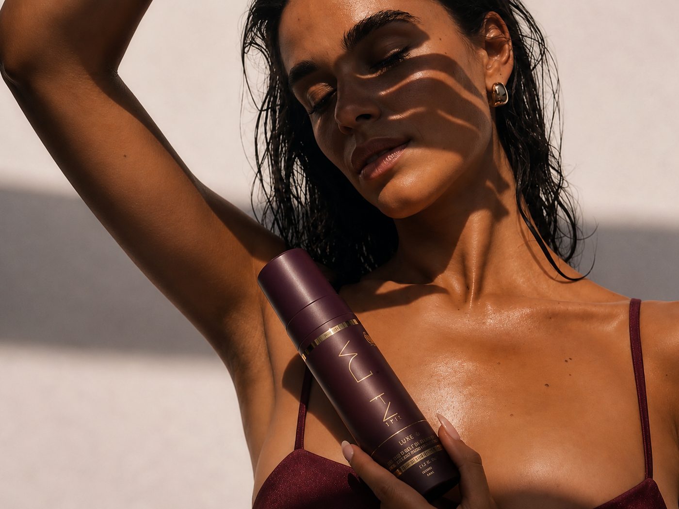 Custom spray tan at Lemon & Honey Day Spa, sun-kissed finish without UV exposure