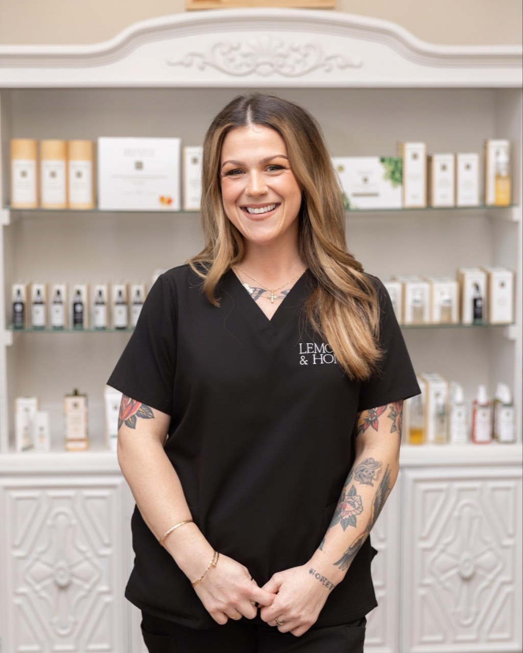 Gentree Contreras, Front Desk Manager at Lemon & Honey Day Spa in the City of Orange, CA