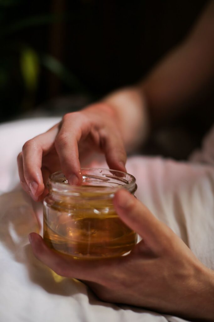 Honey for how to make your skin glow overnight